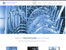 Tablet Screenshot of envirotechnz.com